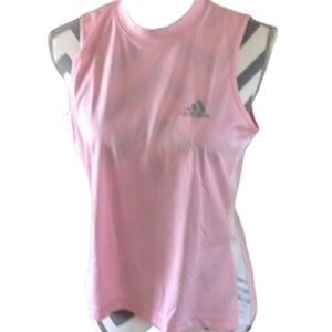Adidas MEDIUM Climalite Sleeveless Top Pink